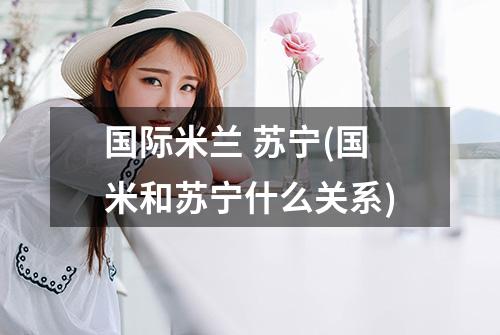 国际米兰 苏宁(国米和苏宁什么关系)